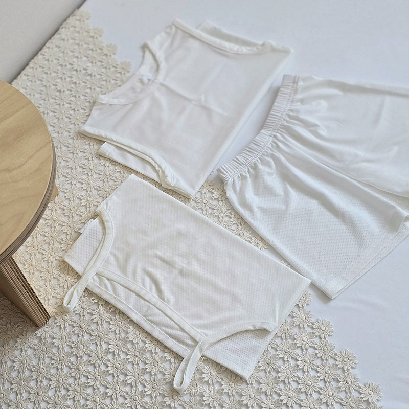 Air Mesh Cooling Innerwear 3pcs Set
