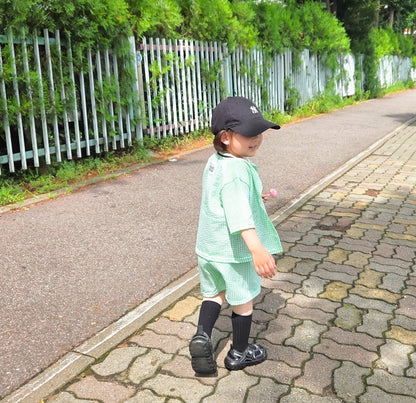Milky Cardigan & Shorts Set