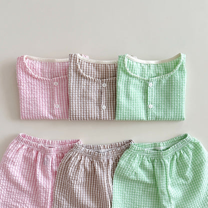 Milky Cardigan & Shorts Set