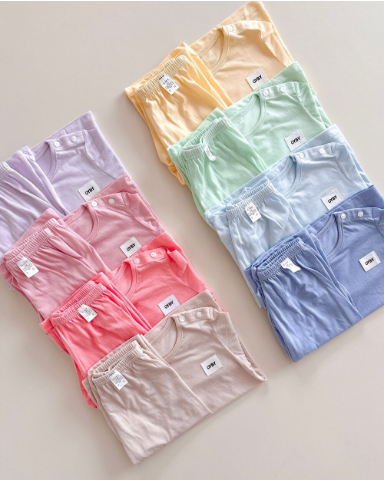 1+1 Bamboo Summer Pajama Set