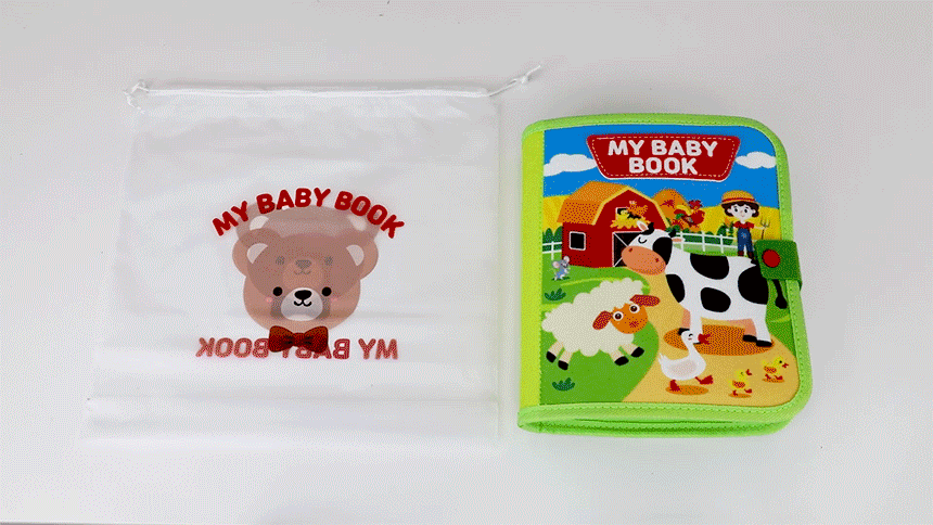 My Baby Book Montessori Quiet Book