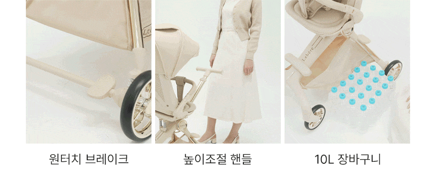Lebére 360° Reversible Seat stroller