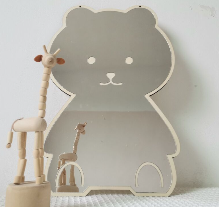 Miro Rabbit & Bear Acrylic Mirror