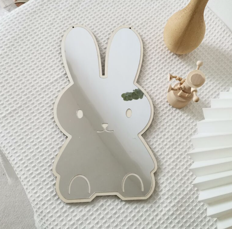Miro Rabbit & Bear Acrylic Mirror