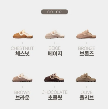 OB938/ OB938MD / OB938KD 호주 바이올렛 시어링 슬리퍼 (2.5cm)