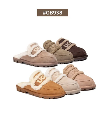 OB938/ OB938MD / OB938KD 호주 바이올렛 시어링 슬리퍼 (2.5cm)