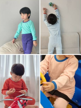 베베크모이 실내복 (레드 S)