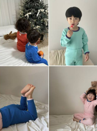 베베크모이 실내복 (레드 S)