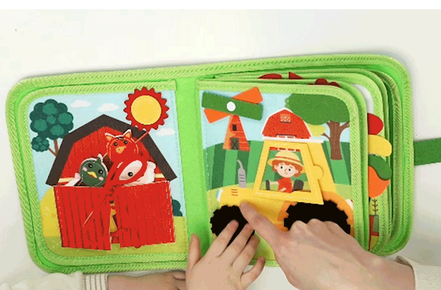 My Baby Book Montessori Quiet Book