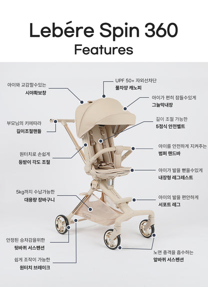 Lebére 360° Reversible Seat stroller