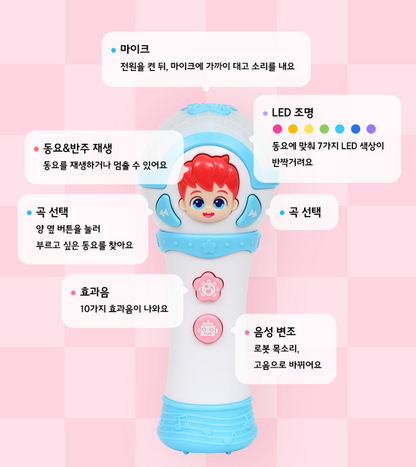Pinkfong Bebefinn Microphone
