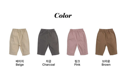 오뜨베베. 베이직스판팬츠