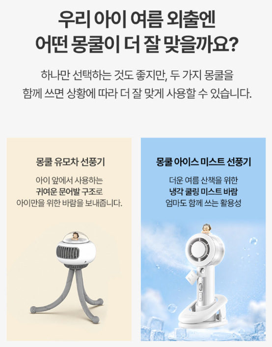 Mongcool Ice Cooling Stroller Fan ~7/6