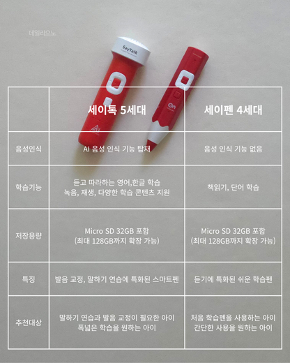 세이펜 최신 5세대 & 4세대~9/13