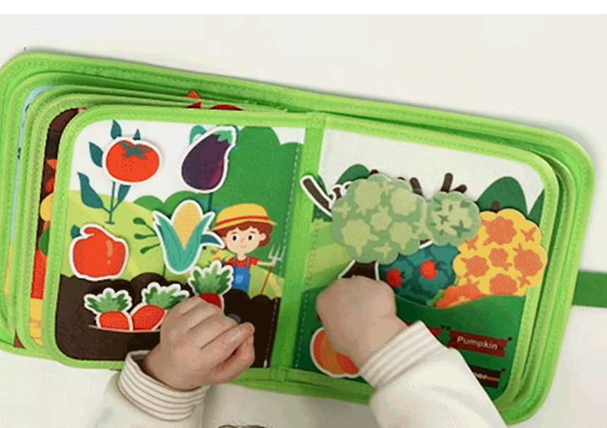 My Baby Book Montessori Quiet Book