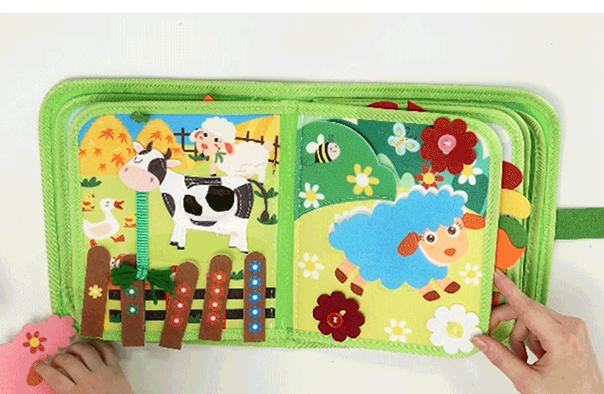 My Baby Book Montessori Quiet Book
