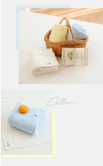 Bebehug Soft 100% Cotton Baby Bath Towel