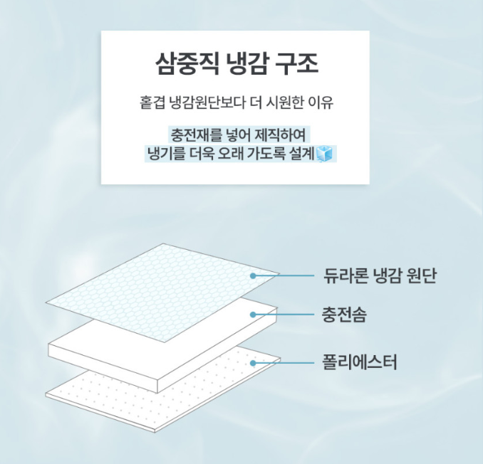 BEBEHUG Cooling Cuddle Pillow