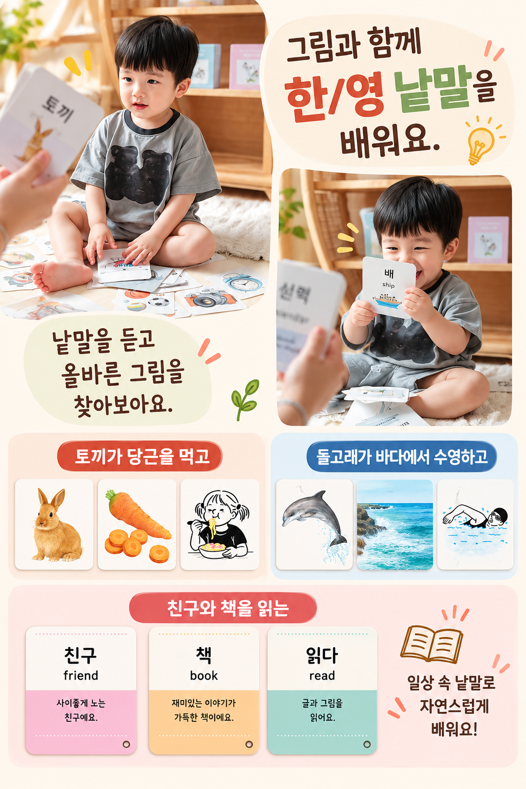 마이앤트 교육용 낱말카드 3종
