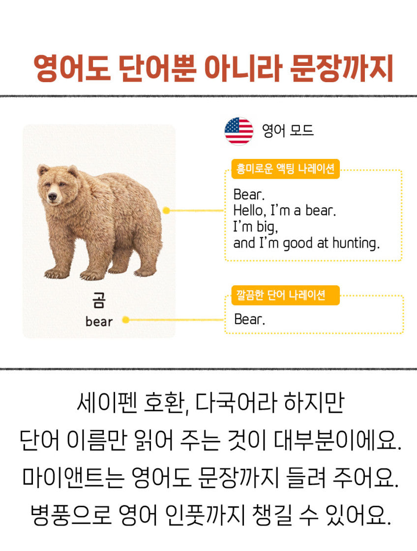 세이펜호환 쁘띠아코 아기병풍 (거울포함)