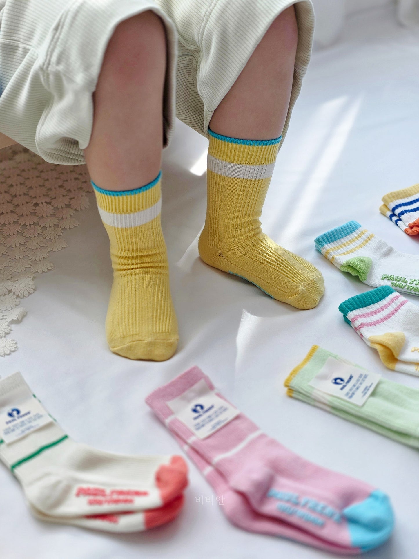 Paulfrenz Baby size Socks 폴프렌즈 유아양말 3pc (~6/14)
