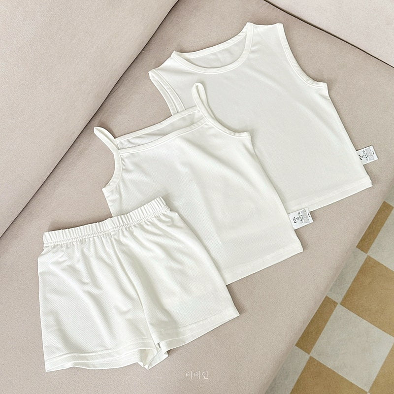Air Mesh Cooling Innerwear 3pcs Set