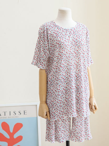 Cool Pleated Mom & Kids Matching Set (1+1 Deal)
