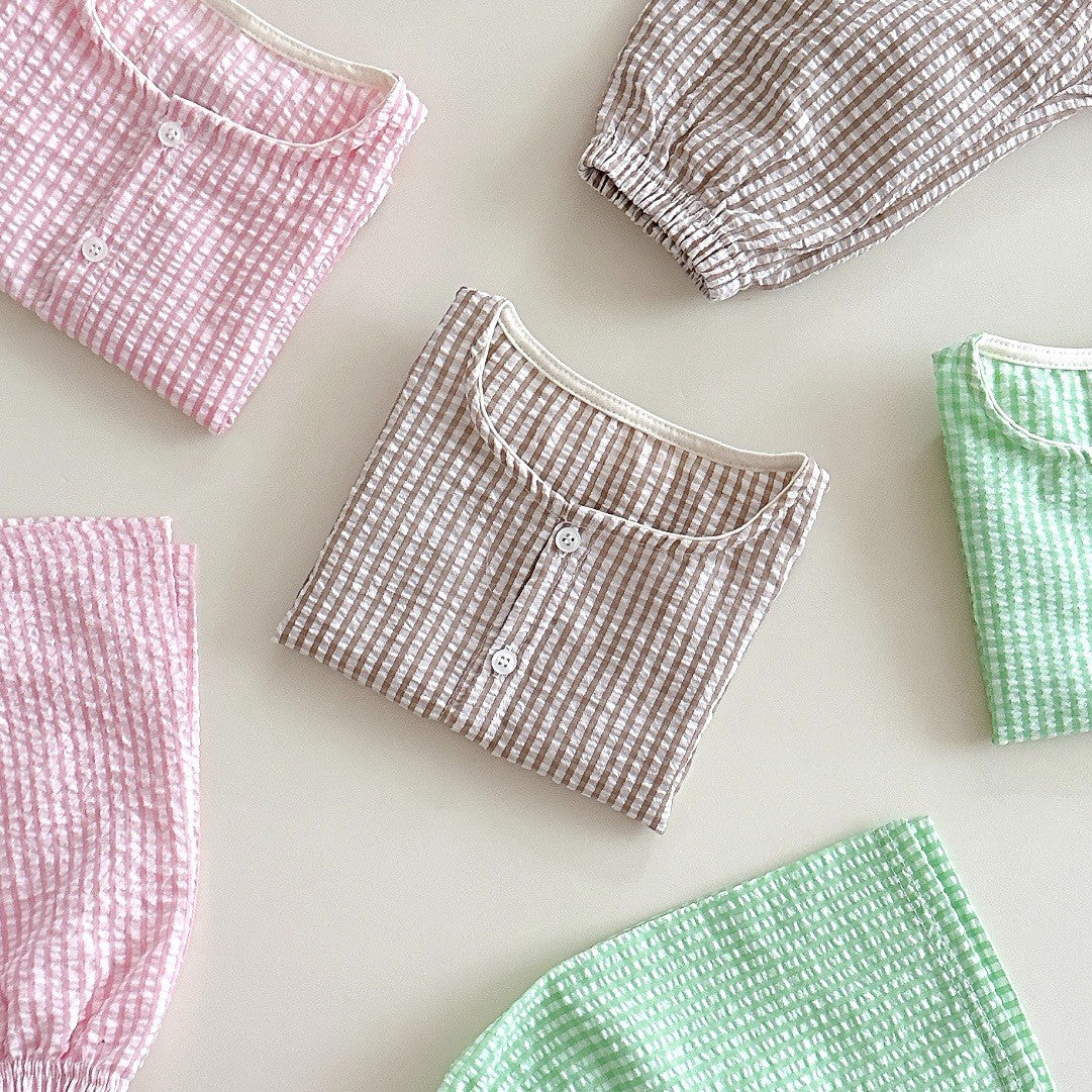 Milky Cardigan & Shorts Set