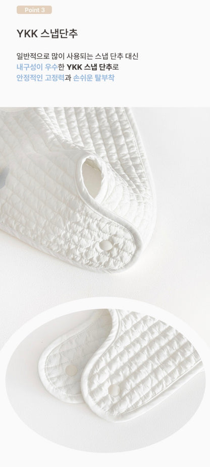 BEBEHUG Reversible Baby Carrier Bib Pad