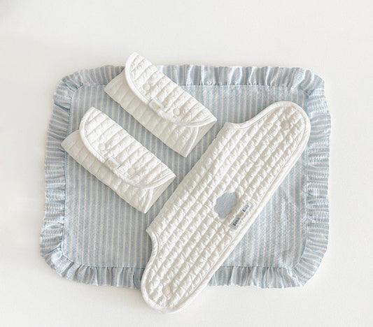 BEBEHUG Reversible Baby Carrier Bib Pad