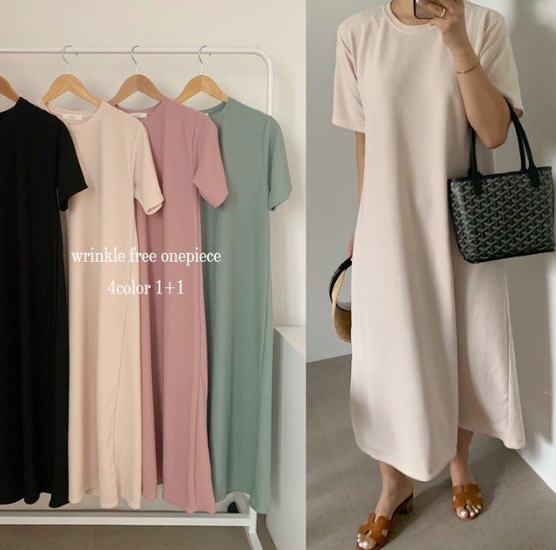 Wrinkle-Free One piece 1+1 Set