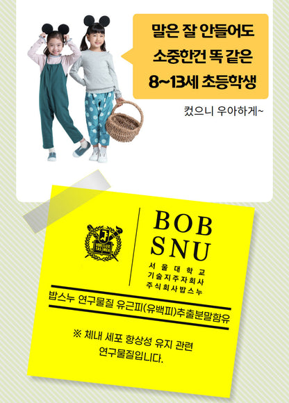 BOBSNU 우아한 어린이김 Organic Kids Seasoned Seaweed