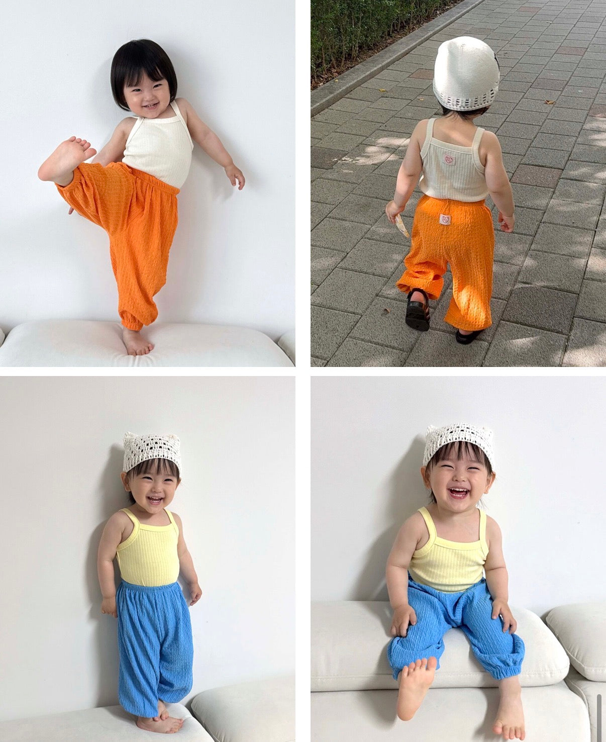 Allyoubebe Wrinkle-Free Pants & Jelly Fit Tank