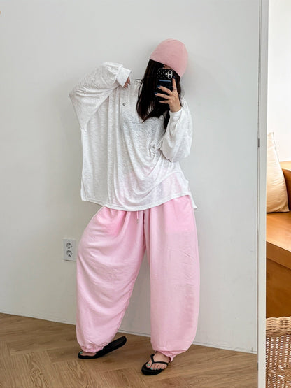 Mom Balloon Jogger Pants
