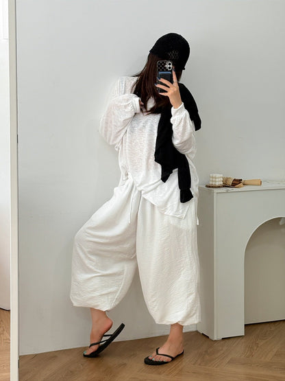 Mom Balloon Jogger Pants