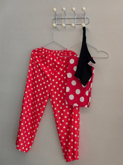 Dot pants for moms and kids