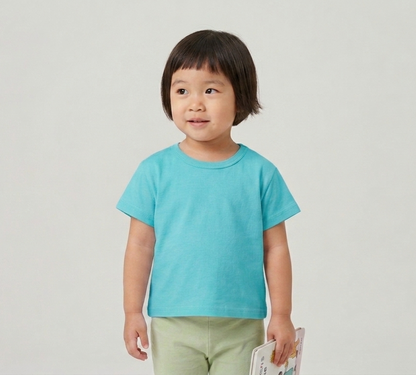 100% Cotton Basic Short Sleeve T-Shirt (3 Random)