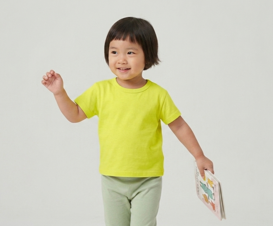 100% Cotton Basic Short Sleeve T-Shirt (3 Random)