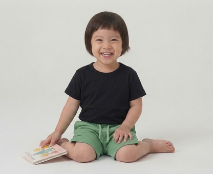 100% Cotton Basic Short Sleeve T-Shirt (3 Random)