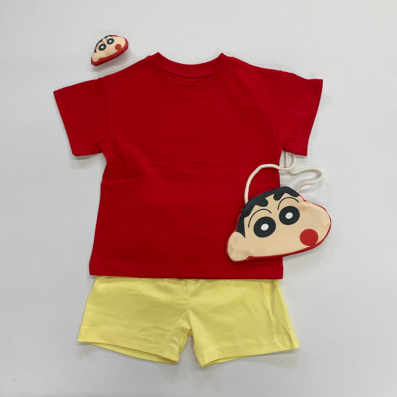 짱구SHIN Color Block Outfit Set