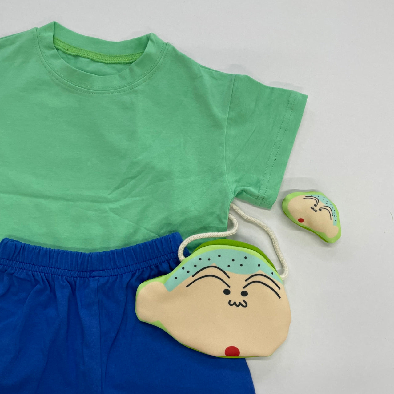 짱구SHIN Color Block Outfit Set