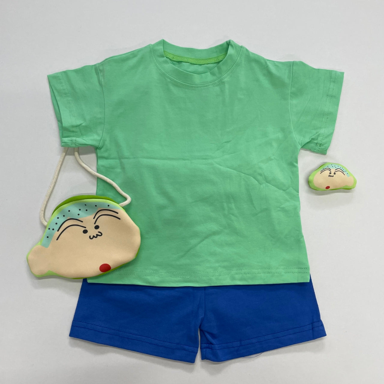 짱구SHIN Color Block Outfit Set