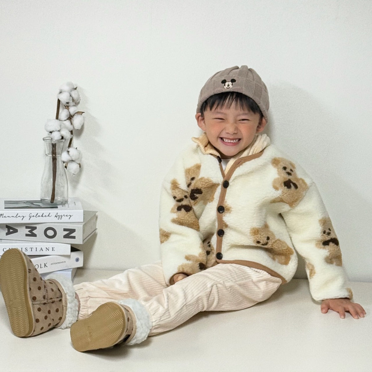 뽀글뽀글 곰뽀글이 점퍼
