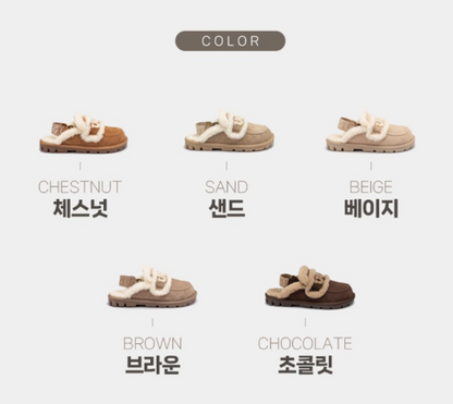 OB938/ OB938MD / OB938KD 호주 바이올렛 시어링 슬리퍼 (2.5cm)